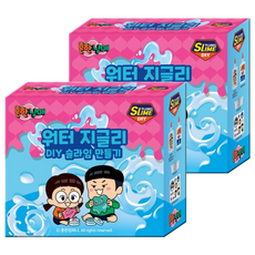 BOAZLin 平凡兄妹水Jigglee DIY史萊姆製作, 2個, 透明色