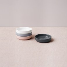 BOWLBOWL 韓國製北歐風醬料碟, 奶白色、灰灰色、粉粉色、炭灰色, 1套
