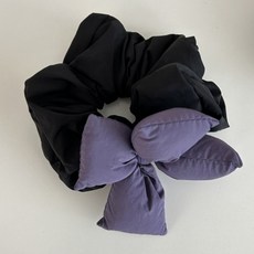비투윈 패션 솜 리본 곱창 머리끈