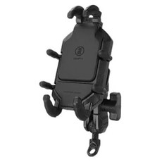 MWUPP 五匹 專業摩托車架 甲殼減震 後視鏡/U扣, 有效減震車身震動, 360°多角度調節, 1個