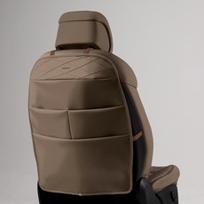 아임반 전차종 공용 LITE 차량용 시트백커버, 1개, 인디고브라운