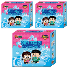 흔한남매 워터 지글리 DIY 슬라임 만들기, 3개, 투명색