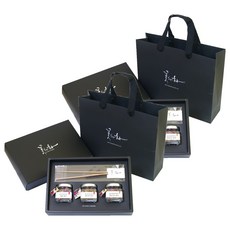 꽃보다차 아담한 꽃차 3종 선물세트, 매화 5g + 맨드라미 2g + 생강나무 3g + 차집게 + 쇼핑백, 2세트