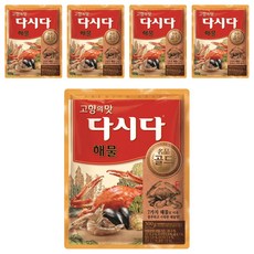 다시다 명품골드 해물, 300g, 5개