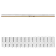 NS 抽屜分隔板 47公分*10片(送10個固定十字) 白色, 1入, 47 x 7cm, 10個