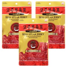 코주부 오리지널 육포, 50g, 3개