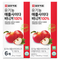 IL-YANG 一洋藥品 蘋果醋隨身包 15條入, 6個, 300g