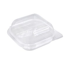 J Factory 透明甜點烘焙包裝容器, 1個, 100個裝