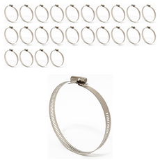 앙플랜트 올스텐 호스 스텐밴드 십자 나사형 91~114mm, 25개