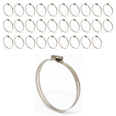 앙플랜트 올스텐 호스 스텐밴드 십자 나사형 91~114mm, 30개