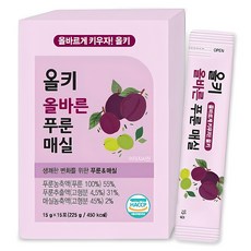 olki 正直的西梅莓果口味, 15入, 15g