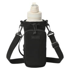 Viita 防潑水斜背手機包水壺背袋 黑色, 1個