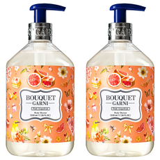 BOUQUET GARNI 香水沐浴露 粉色葡萄柚香, 2個, 520ml
