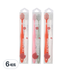 라니핏 파스텔 소프트 칫솔 랜덤발송 2p, 2개입, 6세트