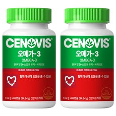 CENOVIS Omega-3, 62顆, 2罐
