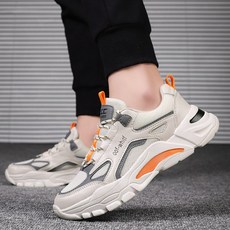 남성용 펜더 패턴 패션 운동화