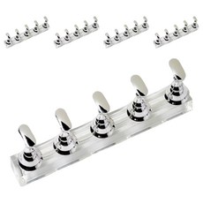 Varna 磁性指甲尖支架國際象棋型, 銀, 5個