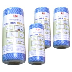 LIVING DUO 多用途清潔擦拭布 藍色, 50件, 4個