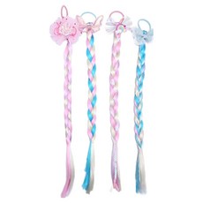 女童用接髮髮帶4件組