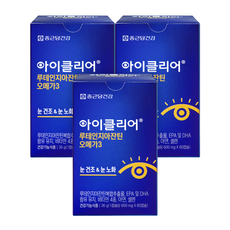 아이클리어 루테인 지아잔틴 오메가3, 60정, 3개