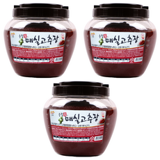 SUNCHANGGA 梅子辣椒醬, 1.9kg, 3個