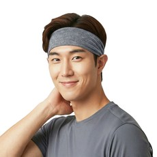 몽블랙 스포츠 헤어밴드, GRAY, 1개