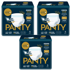 MAMMY VILLAGE 六甲村 極量瞬吸女王褲 產後拋棄式內褲, M-L, 5件, 3包