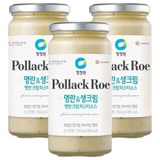 청정원 명란크림 파스타소스, 350g, 3개