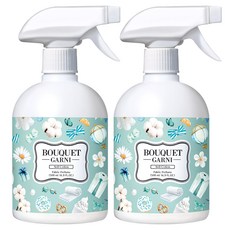 BOUQUET GARNI 衣物纖維除臭劑 柔軟棉香 原裝瓶, 500ml, 2個