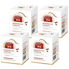 鮮一杯 曼巴風味濾掛咖啡, 100%純研磨咖啡 9公克X8入, 9g, 8包, 4盒
