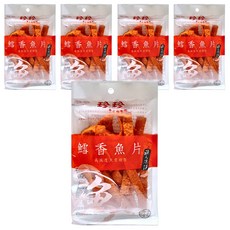 珍珍 鱈香魚片, 40g, 5包