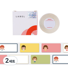 NIIMBOT D系列攜帶式H1S用標籤紙 195張組 安妮與朋友們, 2套