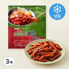 석관동떡볶이 이북식기름 떡볶이 (냉동), 450g, 3개