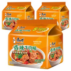 캉스푸 향라우육향 라면 104g, 15개