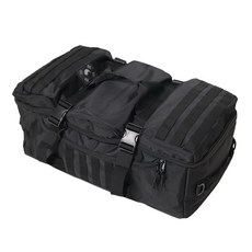 TERAWOOD Travel Edition 運動隔層包 大容量65L + 黑色太極旗組合, 黑色(包, 太極旗)