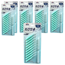 엔티비 I형 치간칫솔 S, 10개입, 6개