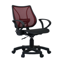 收納王妃 AH-10 人體工學椅, 紅色