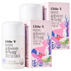 비타민하우스 리틀브이 어린이 종합비타민 앤 미네랄, 2개, 90g