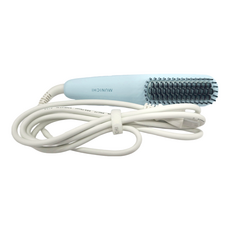 MUNICHI 沐尼黑 MINI負離子溫控直髮梳 陶瓷塗層 360°旋轉, MR.QQ1, 艾莎藍