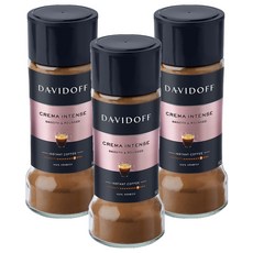DAVIDOFF Crema濃郁阿拉比卡即溶咖啡粉, 1入, 3個