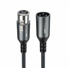 CODEWAY XLR 卡農麥克風線 專業音響傳輸線 0.3m, 單一商品, 1條