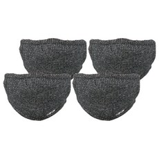 나인에프엑스 아동 기모방한마스크 XS, 1개입, 4개, 그레이