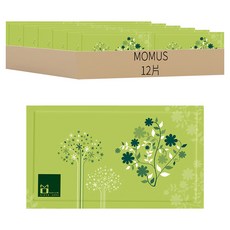 MOMUS 溫和調理面膜, 12片, 1盒