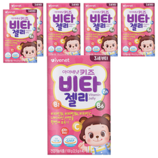 아이배냇 키즈 비타젤리, 40개, 6개
