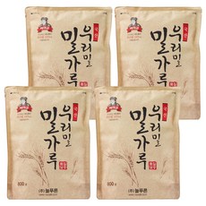 배대감 국산 우리밀 밀가루, 800g, 4개