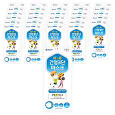 건영크린텍 3단 마스크 대형 KF-AD, 1매입, 160개, 화이트