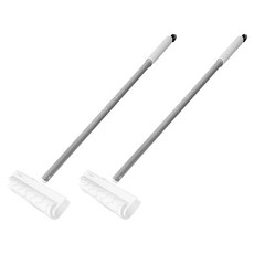 LIV MOM 魔柄膠帶清潔器寬尺寸推桿, 2個