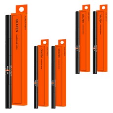 石墨烯提眉男眉, 深棕色, 5個