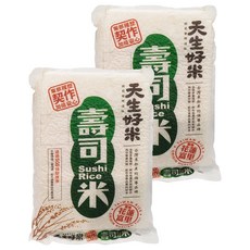 天生好米 花蓮契作壽司米, 東部履歷 契作加倍安心, CNS二等, 1.5kg, 2包