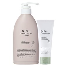 Dr.Bio Eco多合一沐浴乳套裝, 無皂, 含七種專利萃取物, 1組